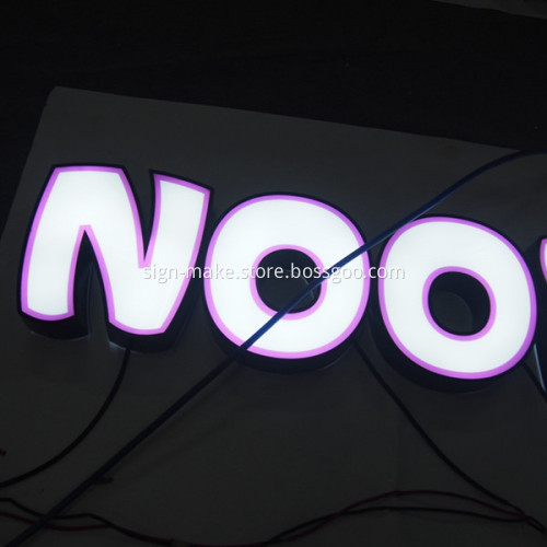 Outdoor Illuminated Signs Letter